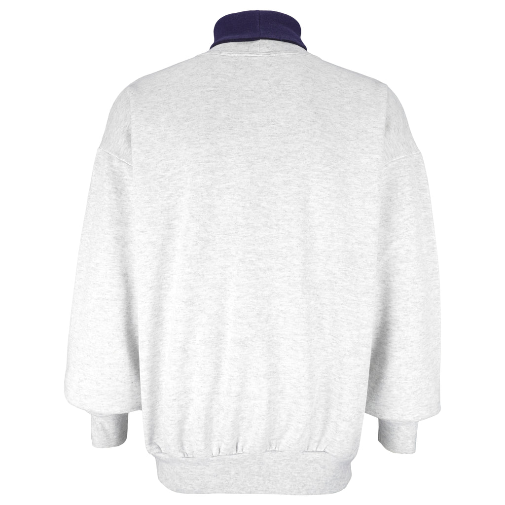 NCAA (Majestic) - Georgetown Hoyas Turtleneck Sweatshirt 1990s X-Large Vintage Retro Football College
