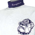 NCAA (Majestic) - Georgetown Hoyas Turtleneck Sweatshirt 1990s X-Large Vintage Retro Football College