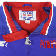 Starter - New England Patriots Pullover Windbreaker 1990s Medium Vintage Retro Football