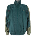Nike - Zip-Up Embroidered Windbreaker 1990s Large Vintage Retro