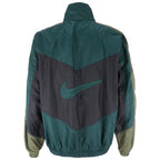 Nike - Zip-Up Embroidered Windbreaker 1990s Large Vintage Retro