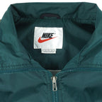 Nike - Zip-Up Embroidered Windbreaker 1990s Large Vintage Retro