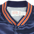 NFL (Swingster) - Chicago Bears Satin Button-Up Jacket 1990s X-Large Vintage Retro Football