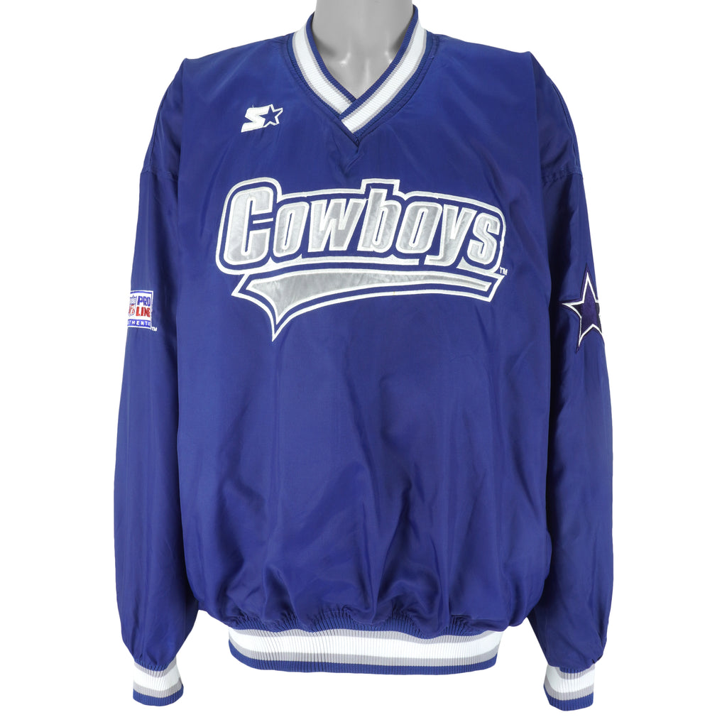 Starter (Pro Line) - Dallas Cowboys Pullover Jacket XX-Large