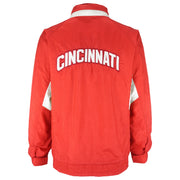MLB (Apex One) - Cincinnati Reds Embroidered Jacket 1990s Large Vintage Retro Baseball