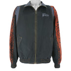 Reebok - Blacktop Embroidered Zip-Up Windbreaker 1990s Medium Vintage Retro