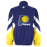 Starter - Indiana Pacers Pullover Jacket 1990s Large Vintage Retro Basketball