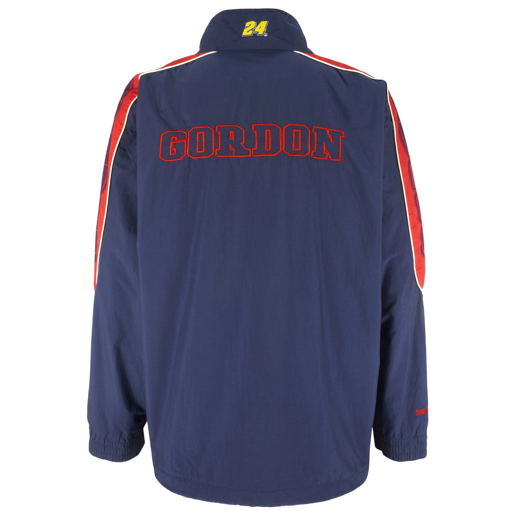 NASCAR (Chase) - Jeff Gordon Embroidered Windbreaker 1990s X-Large Vintage Retro