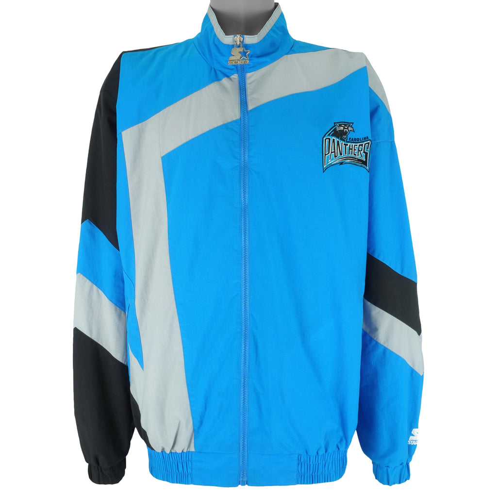 Starter (Pro Line) - Carolina Panthers Windbreaker 1990s X-Large Vintage Retro Football