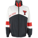 NCAA (Pro Player) - Texas Tech Embroidered Jacket 1990s Large Vintage Retro Football College