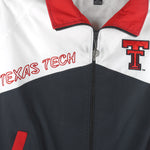 NCAA (Pro Player) - Texas Tech Embroidered Jacket 1990s Large Vintage Retro Football College