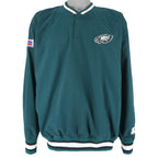 Starter (Pro Line) - Philadelphia Eagles Pullover Windbreaker 1990s Large Vintage Retro Football