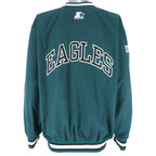 Starter (Pro Line) - Philadelphia Eagles Pullover Windbreaker 1990s Large Vintage Retro Football