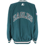 Starter (Pro Line) - Philadelphia Eagles Pullover Windbreaker 1990s Large Vintage Retro Football