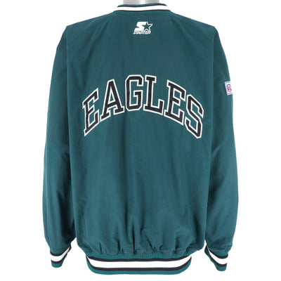 Starter (Pro Line) - Philadelphia Eagles Pullover Windbreaker 1990s Large