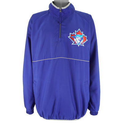 MLB (Majestic) - Toronto Blue Jays Pullover Windbreaker 1990s XX-Large