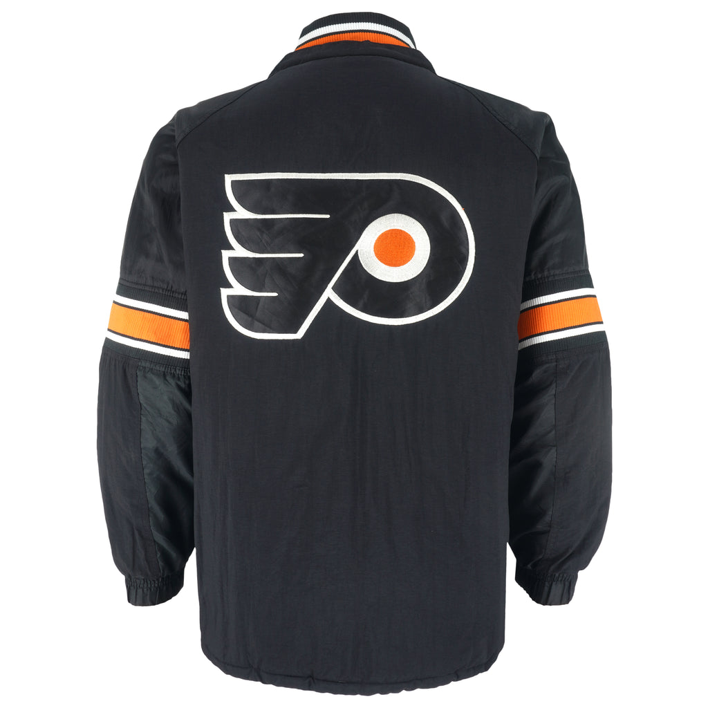 Starter - Philadelphia Flyers Embroidered Pullover Jacket 1990s Large Vintage Retro Hockey