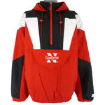 Starter (NCAA) - Nebraska Huskers Embroidered Puffer Jacket 1990s X-Large Vintage Retro College
