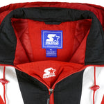 Starter (NCAA) - Nebraska Huskers Embroidered Puffer Jacket 1990s X-Large Vintage Retro College