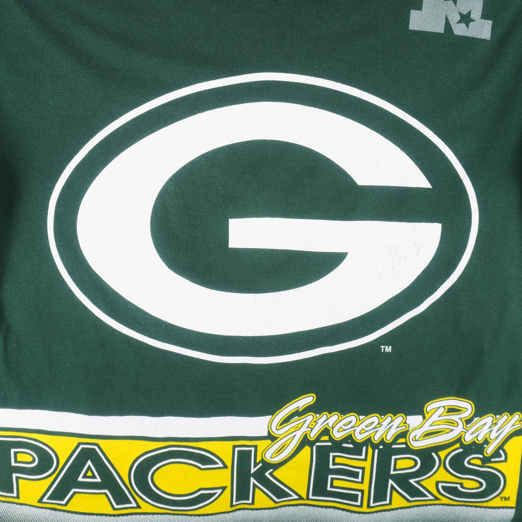 NFL (Salem) - Green Bay Packers Single Stitch T-Shirt 1994 X-Large Vintage Retro Football