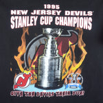 Starter - New Jersey Devils Stanley Cup Champions T-Shirt 1995 X-Large Vintage Retro Hockey