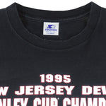 Starter - New Jersey Devils Stanley Cup Champions T-Shirt 1995 X-Large Vintage Retro Hockey