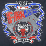 NBA (Nutmeg) - Chicago Bulls Fantastic Single Stitch T-Shirt 1990 X-Large Vintage Retro Basketball