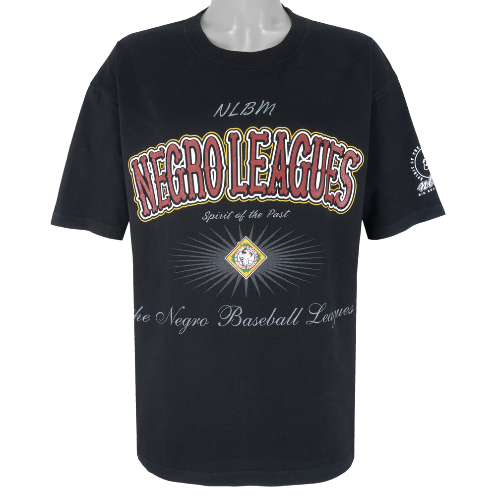 MLB (Cygnus) - Black The Negro Leagues T-Shirt 1990s X-Large Vintage Retro Baseball