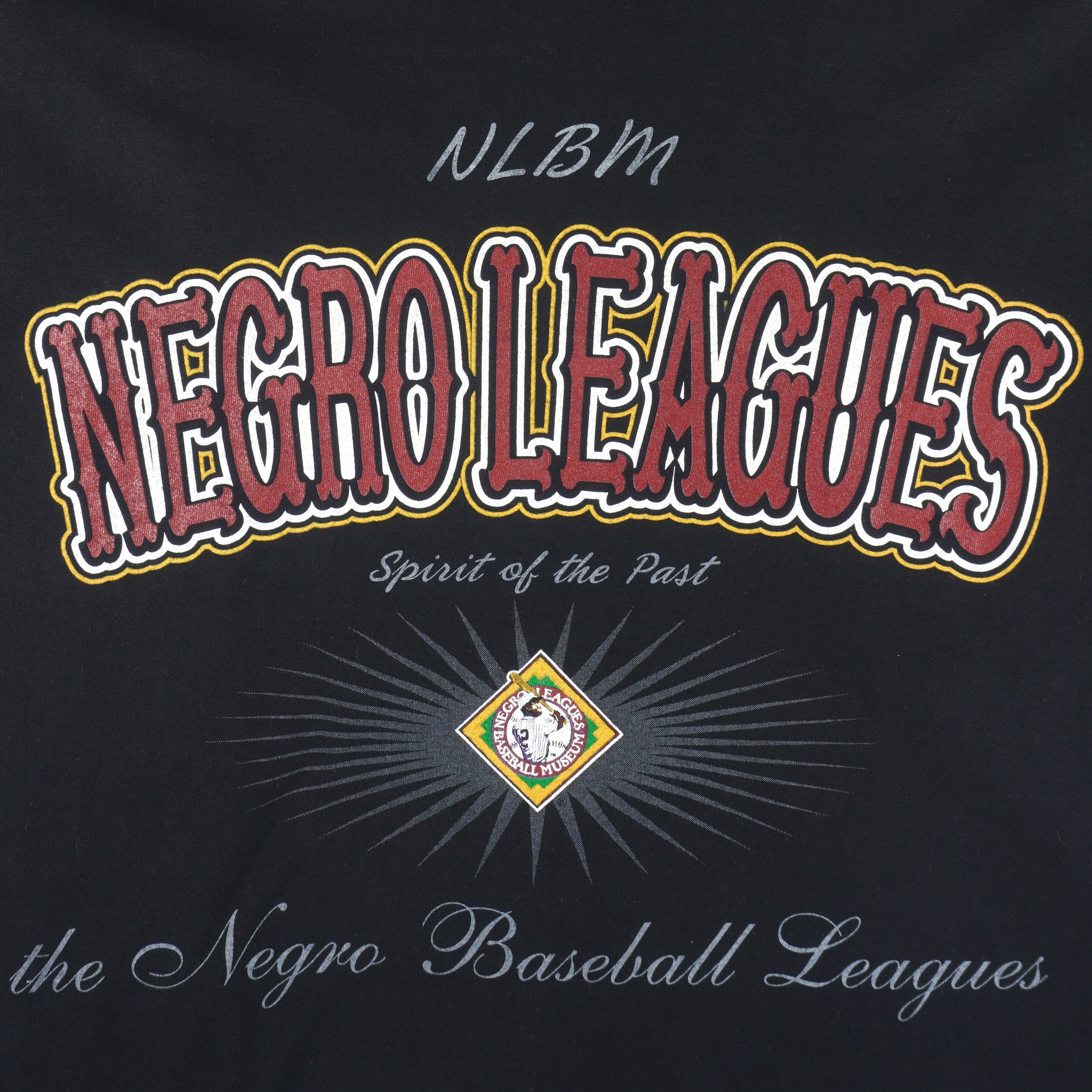 MLB (Cygnus) - Black The Negro Leagues T-Shirt 1990s X-Large Vintage Retro Baseball