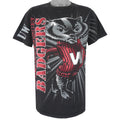 NCAA (Tultex) - Wisconsin Badgers T-Shirt 1990s Large Vintage Retro Football College