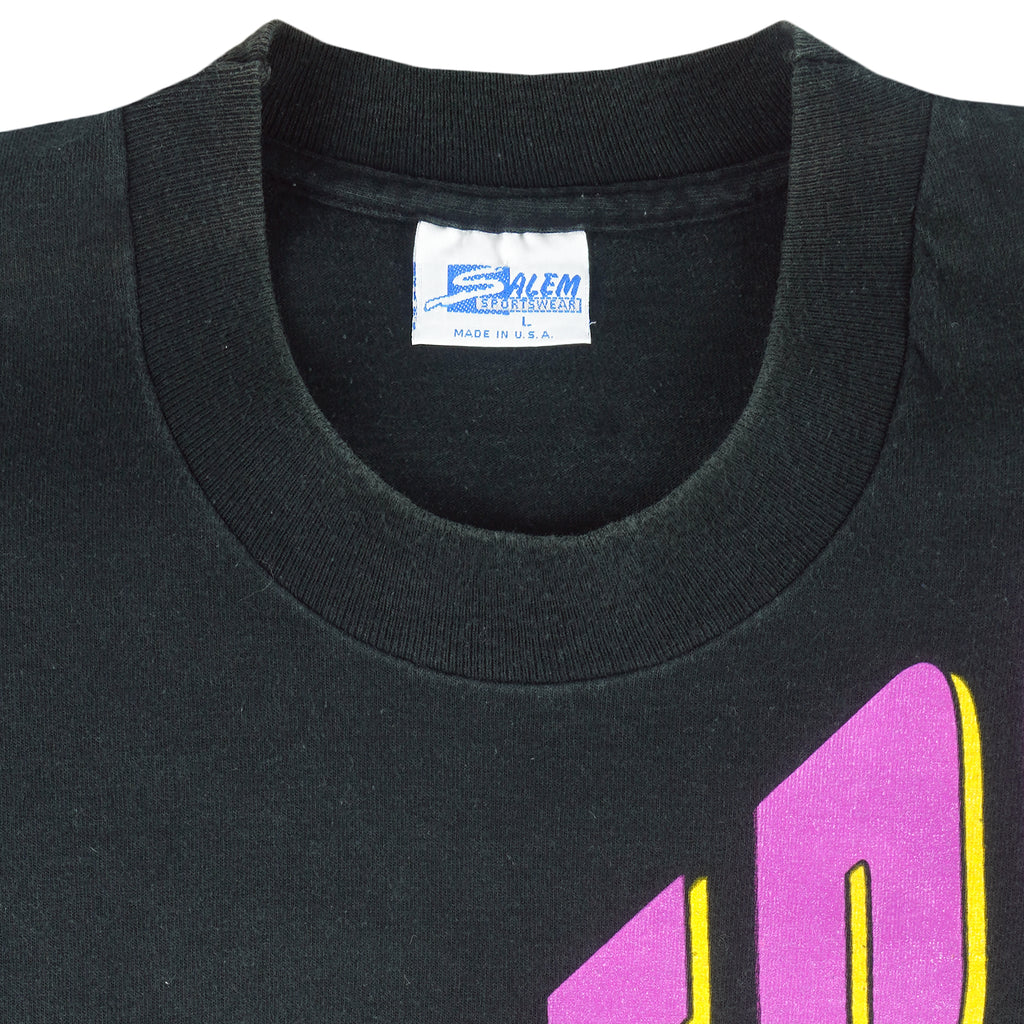 NBA (Salem) - Los Angeles Lakers Single Stitch T-Shirt 1990s Large Vintage Retro Basketball