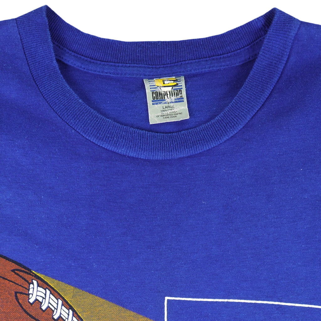 NFL (Competitor) - Seattle Seahawks Single Stitch T-Shirt 1994 Large Vintage Retro Football