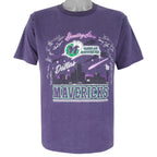 NBA (Super Shirts) - Dallas Mavericks Shooting Stars Autographed T-Shirt 1990s Large Vintage Retro Basketball