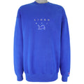 NFL (Pro Players) - Detroit Lions Embroidered Crew Neck Sweatshirt 1990s XX-Large Vintage Retro Football