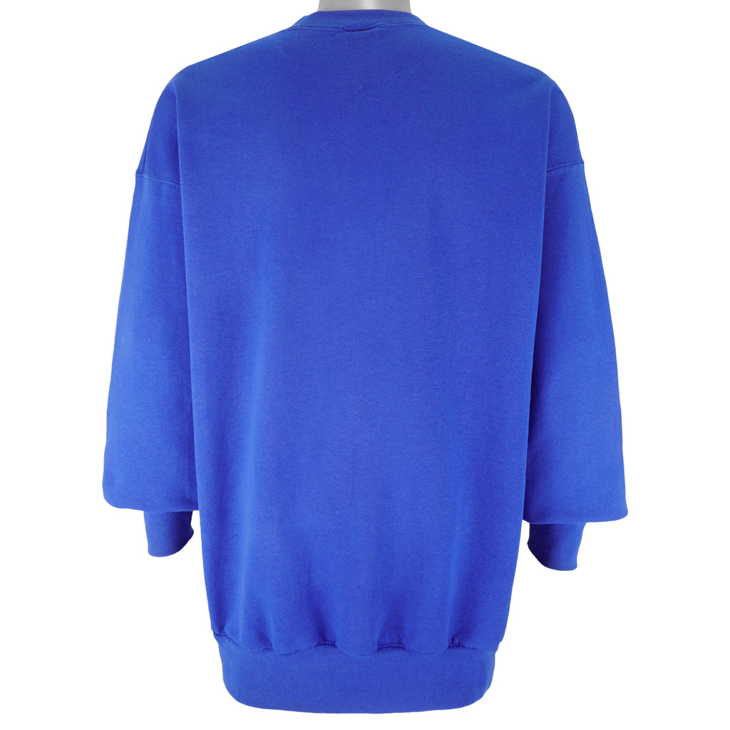 NFL (Pro Players) - Detroit Lions Embroidered Crew Neck Sweatshirt 1990s XX-Large Vintage Retro Football