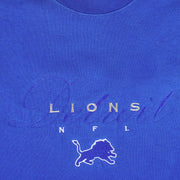 NFL (Pro Players) - Detroit Lions Embroidered Crew Neck Sweatshirt 1990s XX-Large Vintage Retro Football