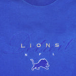 NFL (Pro Players) - Detroit Lions Embroidered Crew Neck Sweatshirt 1990s XX-Large Vintage Retro Football