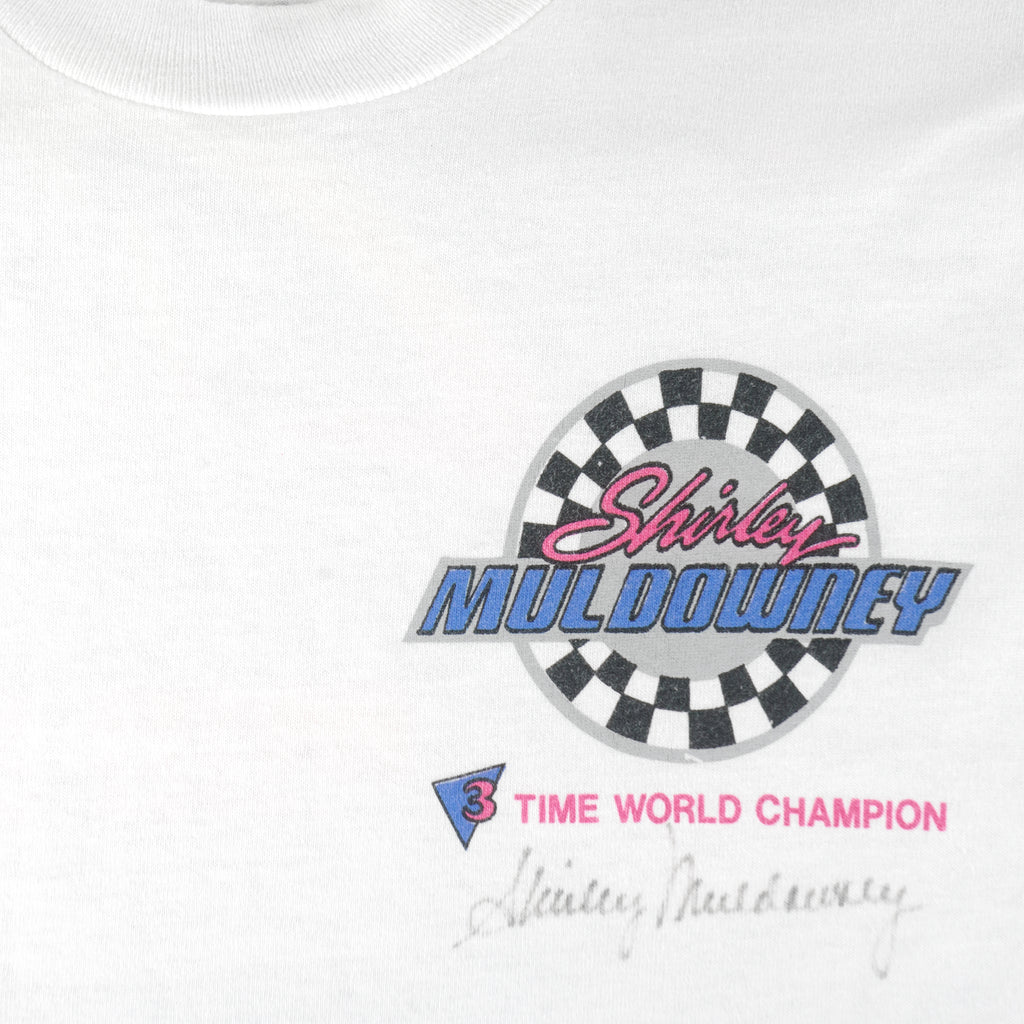 Vintage - Shirley Mul Downey 3 Time World Champs T-Shirt 1996 Large Vintage Retro