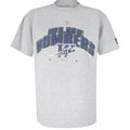 Starter (CFL) - Winnipeg Blue Bombers Football Single Stitch T-Shirt 1999 Medium Vintage Retro Football