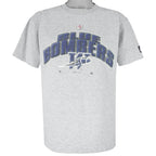 Starter (CFL) - Winnipeg Blue Bombers Football Single Stitch T-Shirt 1999 Medium Vintage Retro Football