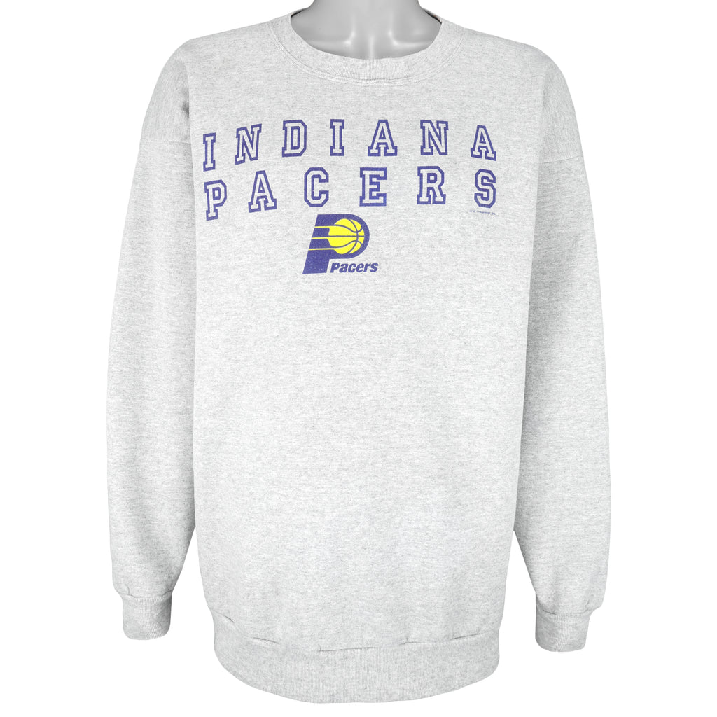 NBA - Indiana Pacers Crew Neck Sweatshirt 1990s X-Large Vintage Retro Basketball
