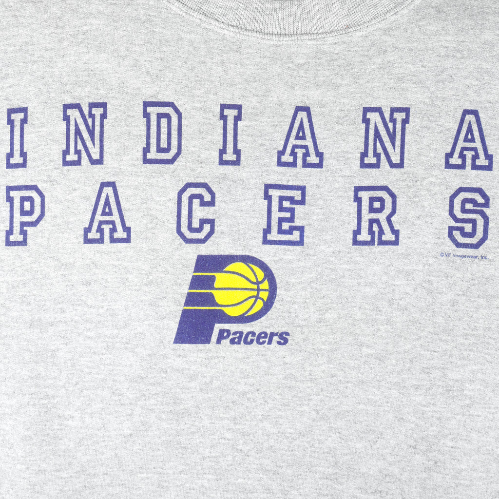 NBA - Indiana Pacers Crew Neck Sweatshirt 1990s X-Large Vintage Retro Basketball