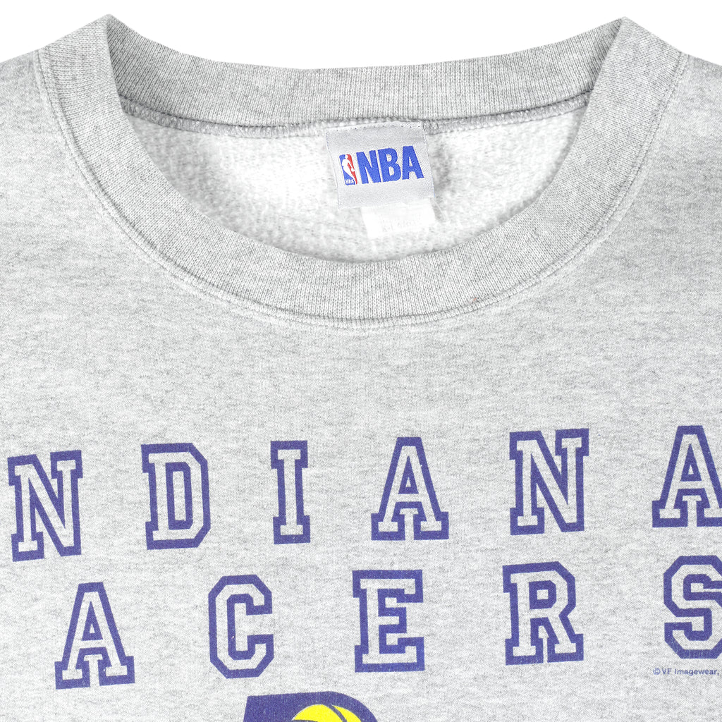 NBA - Indiana Pacers Crew Neck Sweatshirt 1990s X-Large Vintage Retro Basketball