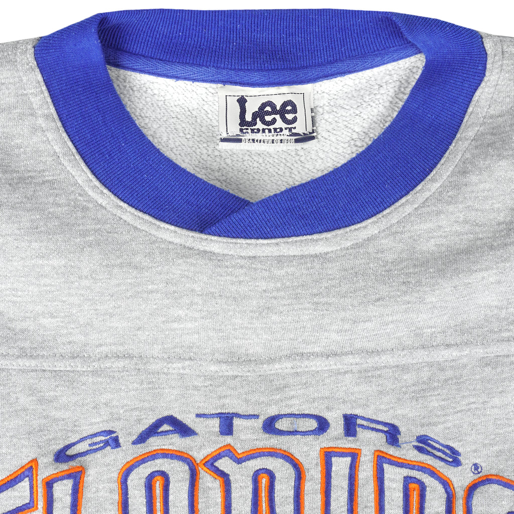 NCAA (Lee) - Florida Gators Embroidered Crew Neck Sweatshirt 1990s X-Large Vintage Retro College