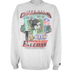 NFL - Atlanta Falcons Super Bowl 28th Champions Crew Neck Sweatshirt 1998 X-Large