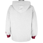 Starter - Colorado Avalanche Hooded Sweatshirt 1990s Large Vintage Retro Hockey