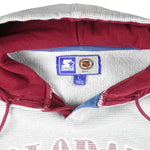 Starter - Colorado Avalanche Hooded Sweatshirt 1990s Large Vintage Retro Hockey
