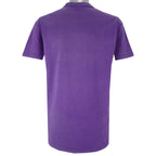 NBA (Logo 7) - Los Angeles Lakers Single Stitch T-Shirt 1990s Large Vintage Retro Basketball
