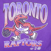 NBA (Ravens Athletic) - Toronto Raptors Single Stitch T-Shirt 1994 X-Large Vintage Retro Basketball