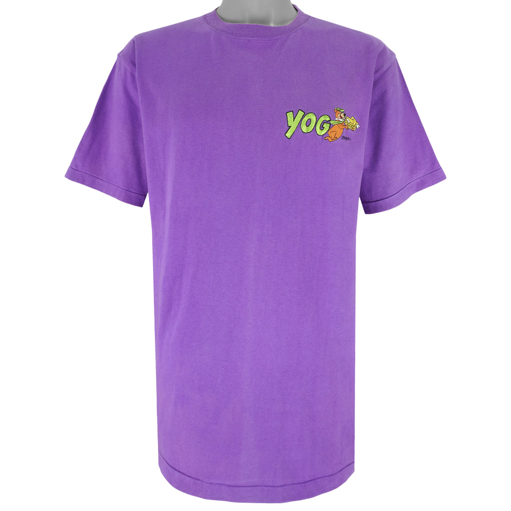 Vintage (Bizz Studios) - Jellystone Park Yog Embroidered T-Shirt 1990s Large Vintage Retro